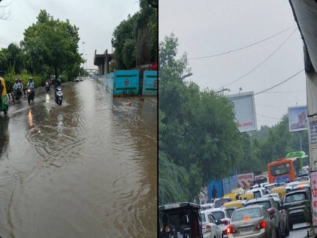 Delhi Traffic Advisory: भारी बारिश से दिल्लीवासी बेहाल, जगह-जगह लगा जाम, ट्रैफिक पुलिस ने जारी की एडवाइजरी