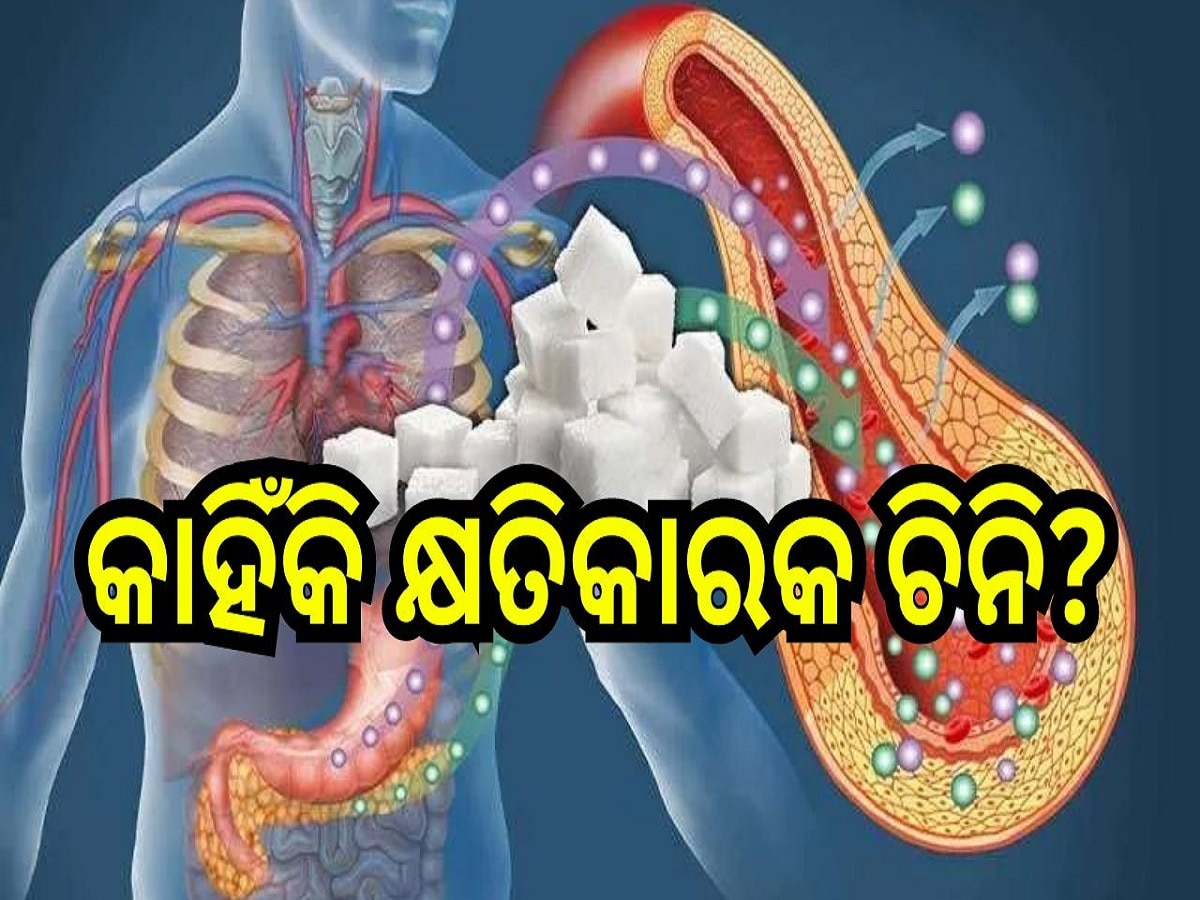 Harmful effects of sugar: ଚିନି ଖାଇବା ଶରୀର ପାଇଁ କ୍ଷତିକାରକ, ଜାଣନ୍ତୁ ଏହା କାହିଁକି କ୍ଷତିକାରକ?