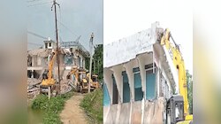 अयोध्या रेप कांड के आरोपी SP नेता मोईद के शॉपिंग कॉम्प्लेक्स पर चला योगी का बुलडोजर