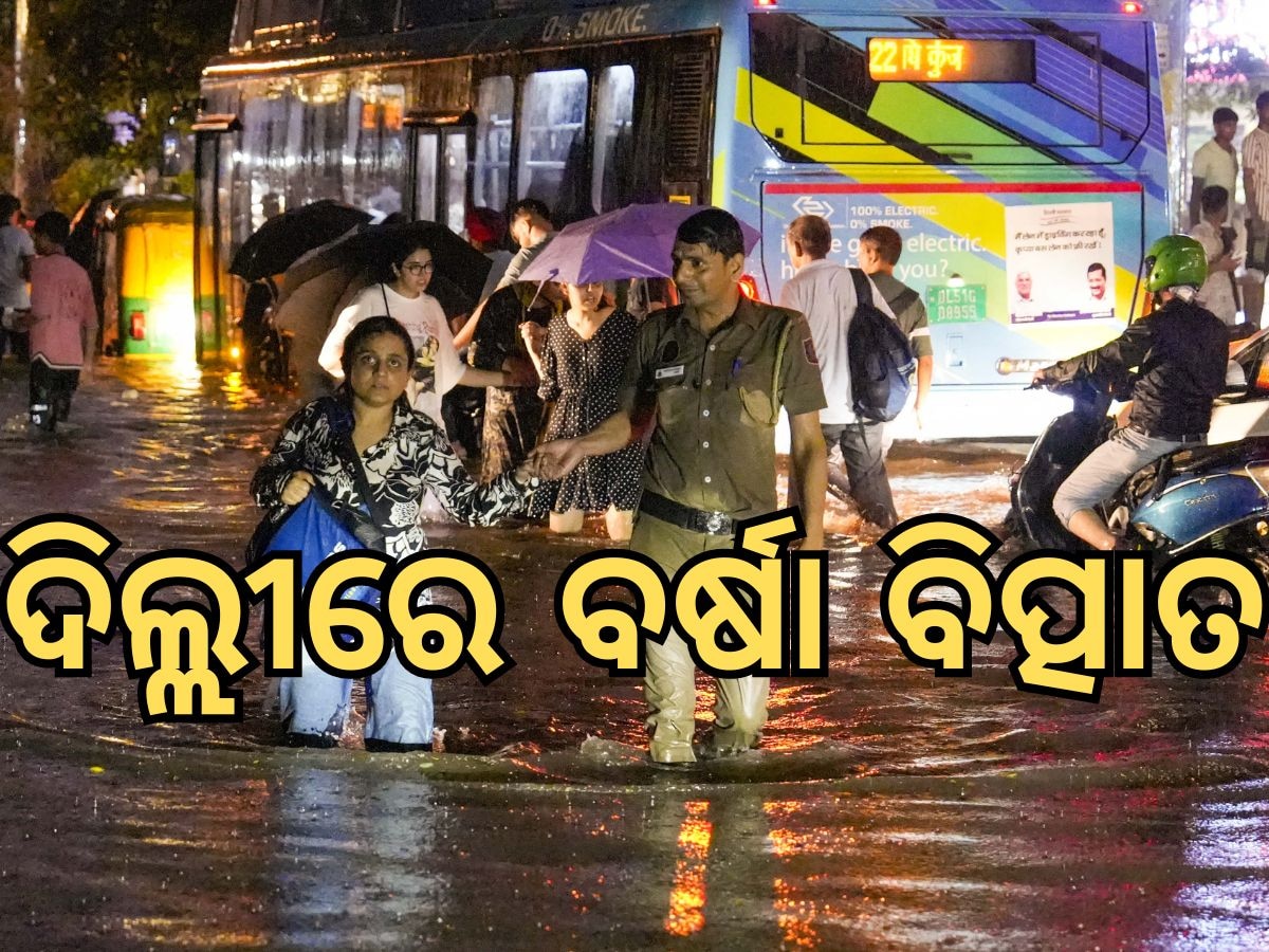 Delhi Rain: ଦିଲ୍ଲୀରେ ବର୍ଷା ବିତ୍ପାତ, ଗଲା ଆଉଜଣଙ୍କର ଜୀବନ