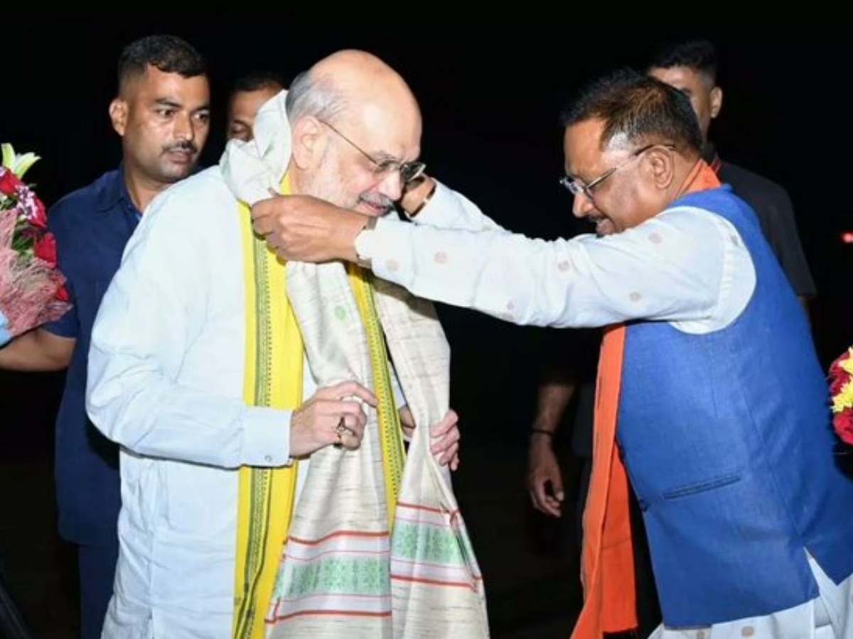 Amit Shah Chhattisgarh Visit