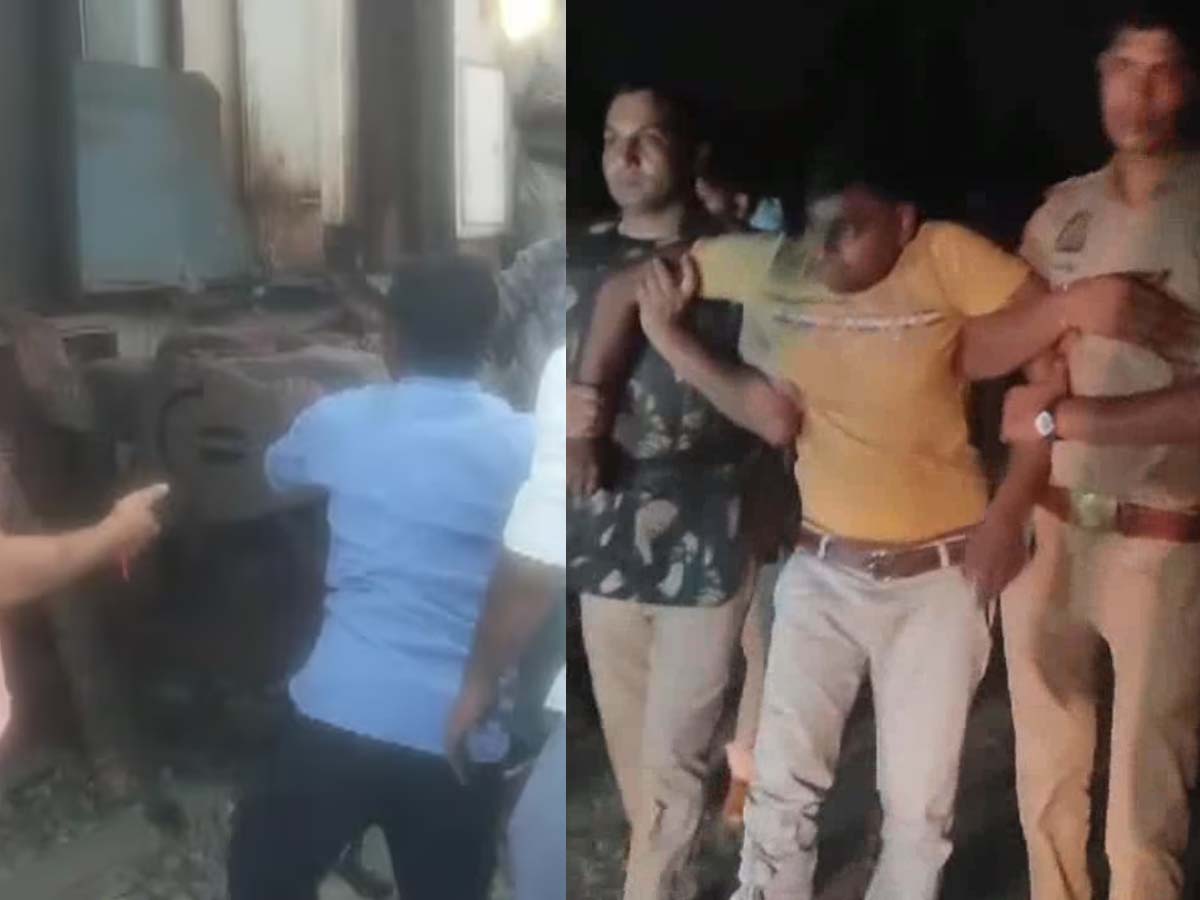 UP के बिजनौर मे ट्रेन हादसा! 13 डिब्बे छूटे; दो हिंस्सों में बंटी ट्रेन UP के बिजनौर मे ट्रेन हादसा! 13 डिब्बे छूटे; दो हिंस्सों में बंटी ट्रेन