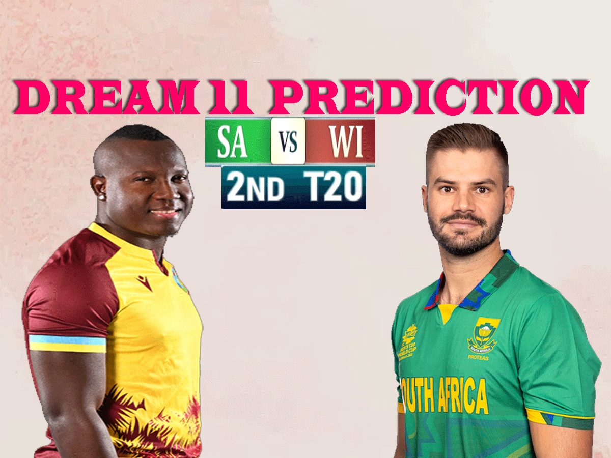  WI vs SA Dream 11 Prediction: वेस्टइंडीज-SA के बीच करो या मरो मुकाबले में ऐसे बनाएं ड्रीम 11 टीम, जानें पिच रिपोर्ट और प्लेइंग इलेवन