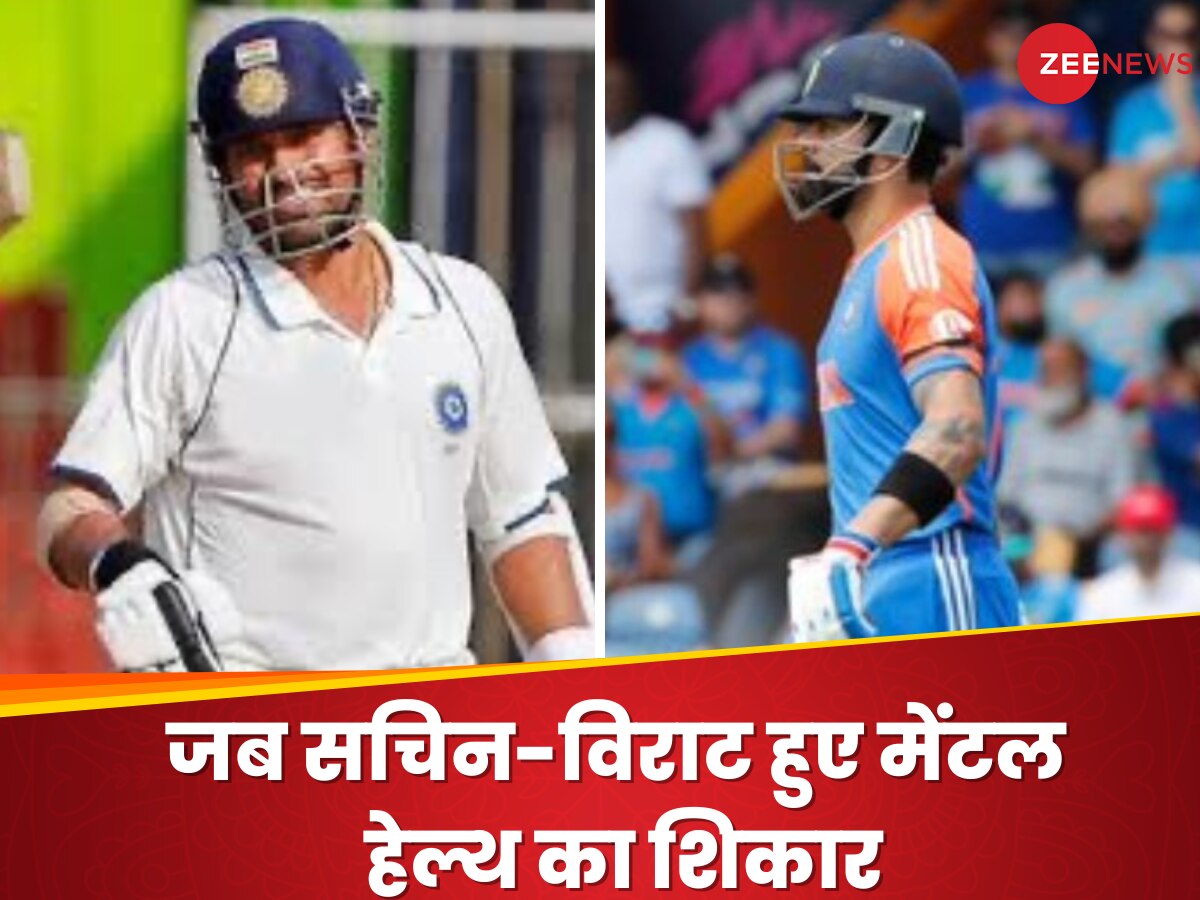 Virat Kohli and Sachin Tendulkar