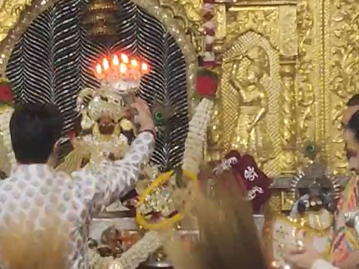 Chittorgarh News krishna janmashtmi celebration in shri Sanwaliyaji Seth see photos