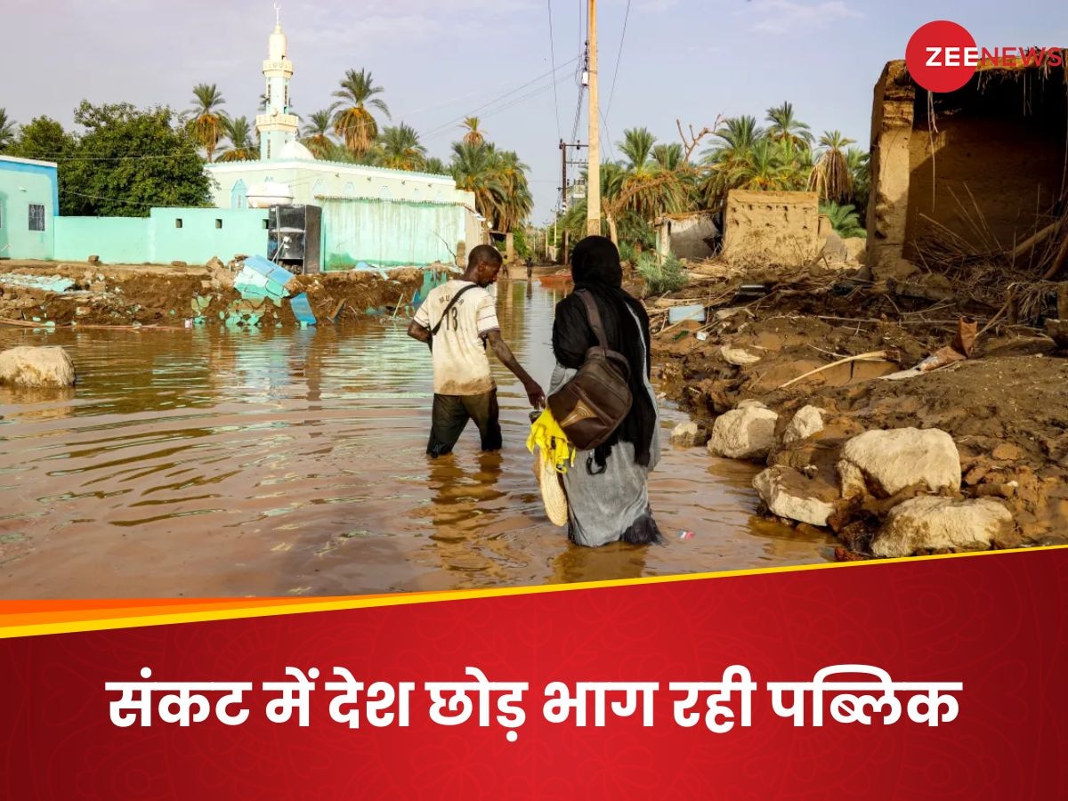 बारिश और बाढ़ ने मचाई भयंकर तबाही, देश छोड़कर भागने को मजबूर हुई जनता