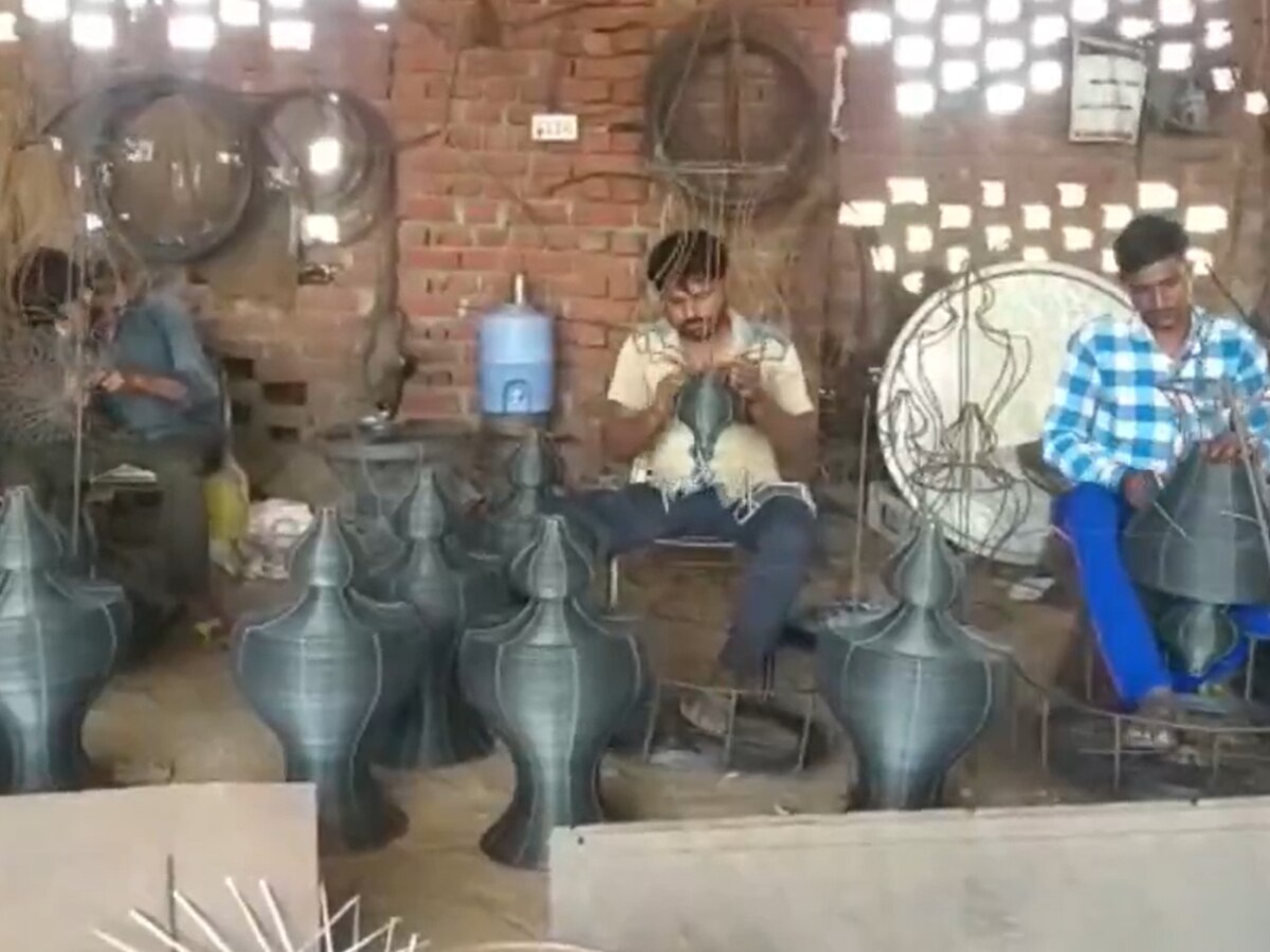 Jhunjhunu News Sultana iron handicrafts Demand increased in foreign markets