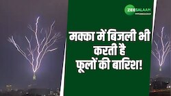 Video: मक्का में बिजली भी करती है फूलों की बारिश, नजारा देख हैरान हो गए लोग! 