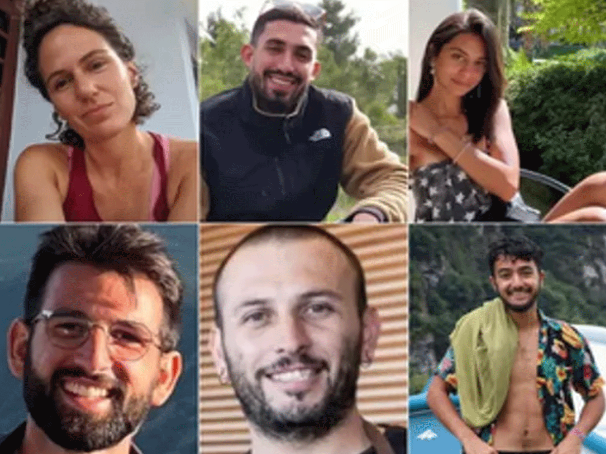 हमास ने छह इसराइली बंधकों की कर दी हत्या, गाजा में शव हुए बरामद, IDF ने जारी की तस्वीरें हमास ने छह इसराइली बंधकों की कर दी हत्या, गाजा में शव हुए बरामद, IDF ने जारी की तस्वीरें
