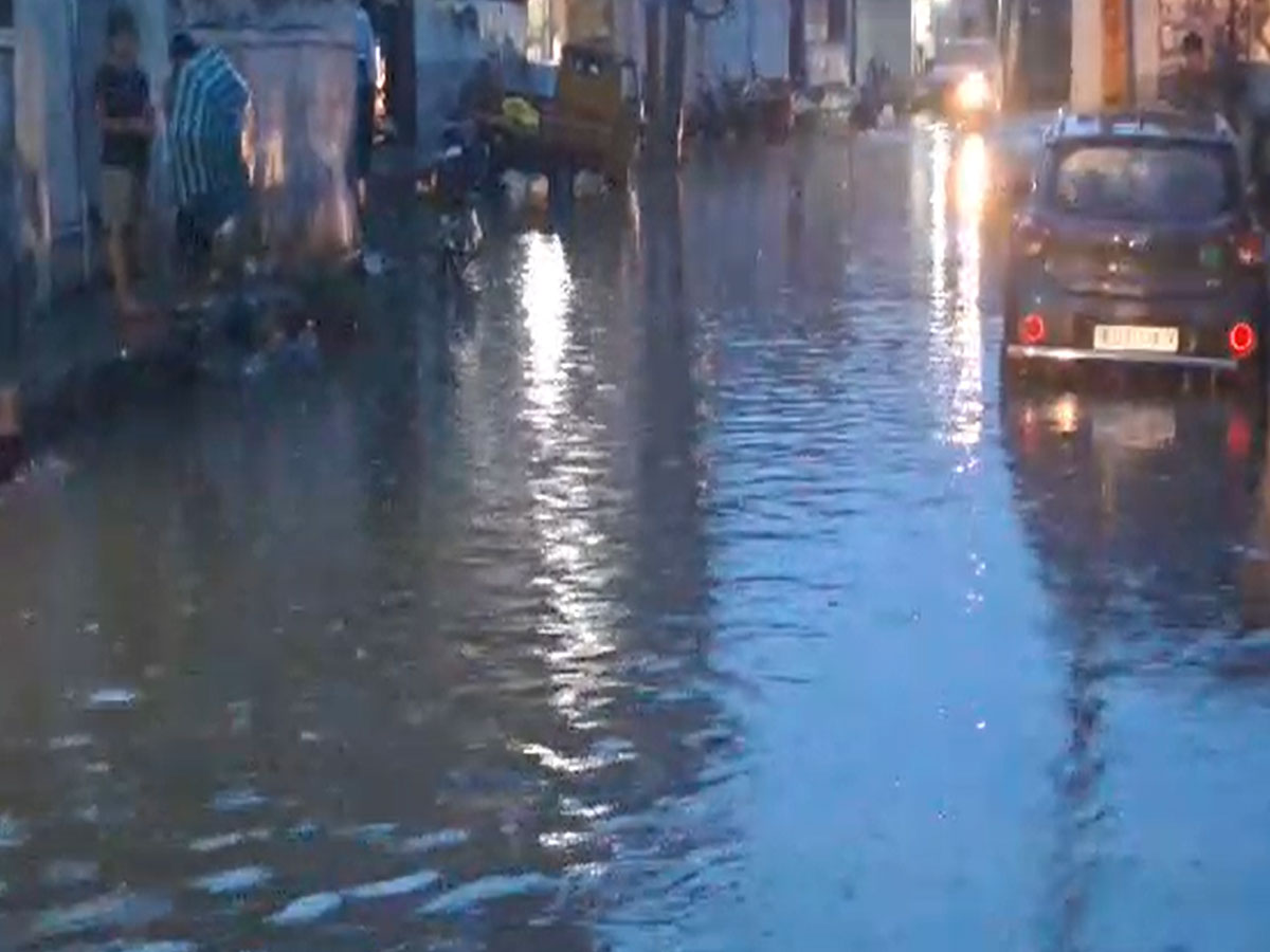 sikar news Heavy rains in many areas see waterlogging photos