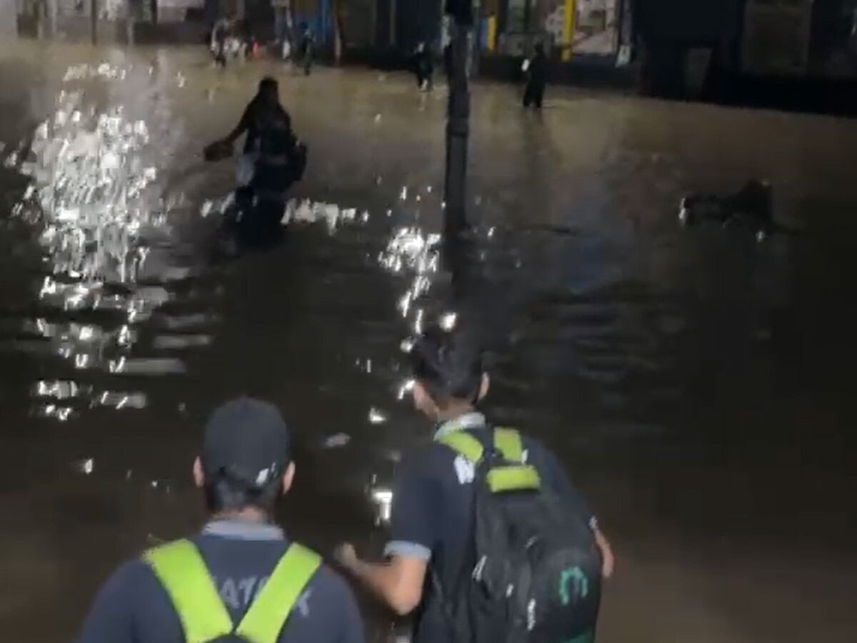 sikar news Heavy rains in many areas see waterlogging photos