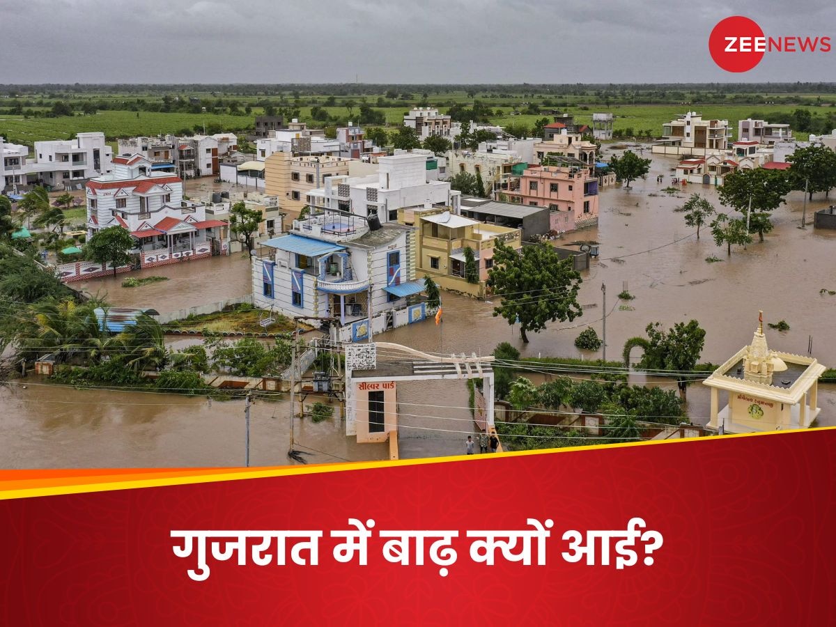 गुजरात में भारी बारिश के बाद आई बाढ़ ने इतनी तबाही क्यों मचाई? IIT गांधीनगर की रिसर्च में हुआ खुलासा