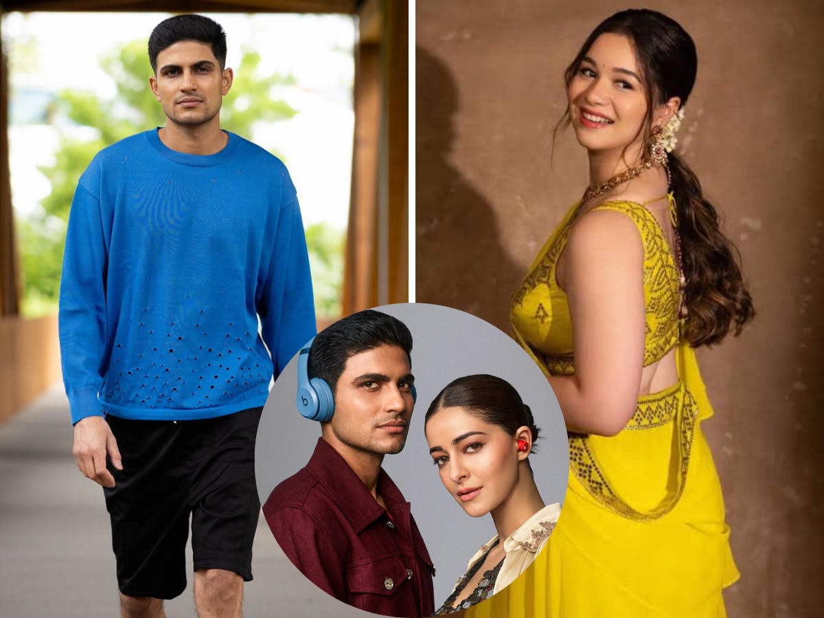 Shubman Gill ananya Pandey and Sara Tendulkar 