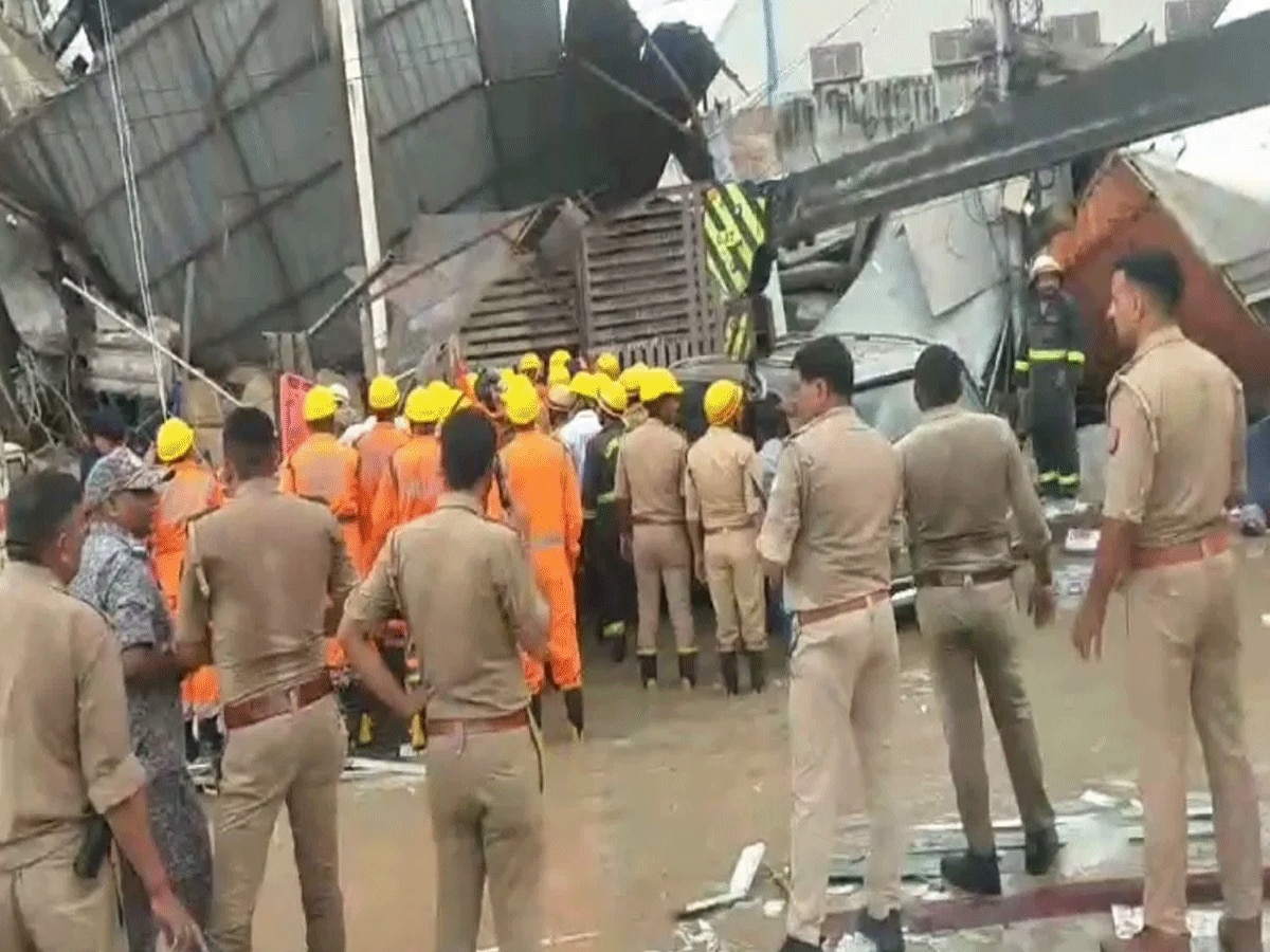 Lucknow Building collapse: लखनऊ में बड़ा हादसा, भराभराकर गिरी इमारत, 4 की मौत, 24 लोग घायल