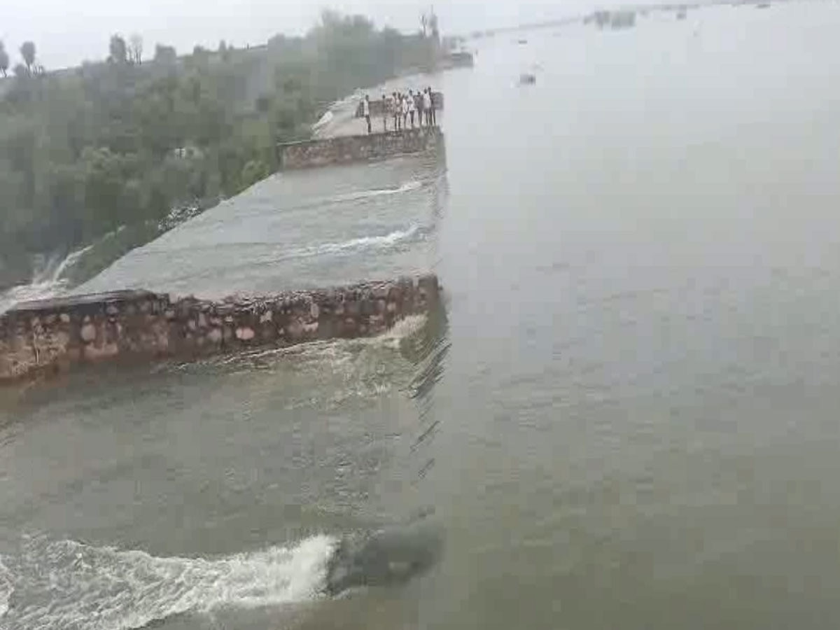 Morel Dam overflowed dausa