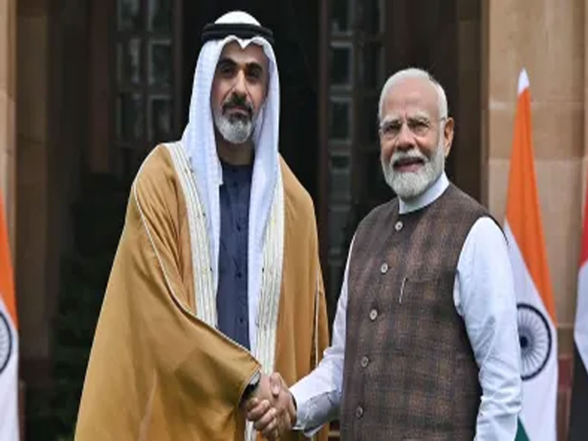 Abu Dhabi Crown Prince met PM Modi in Hyderabad and discussed many ...