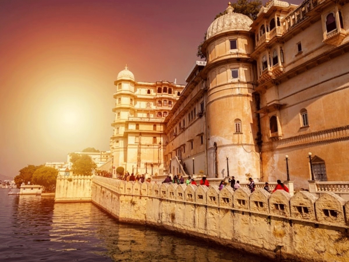 Rajasthan Udaipur Venice of world where city floats on water 