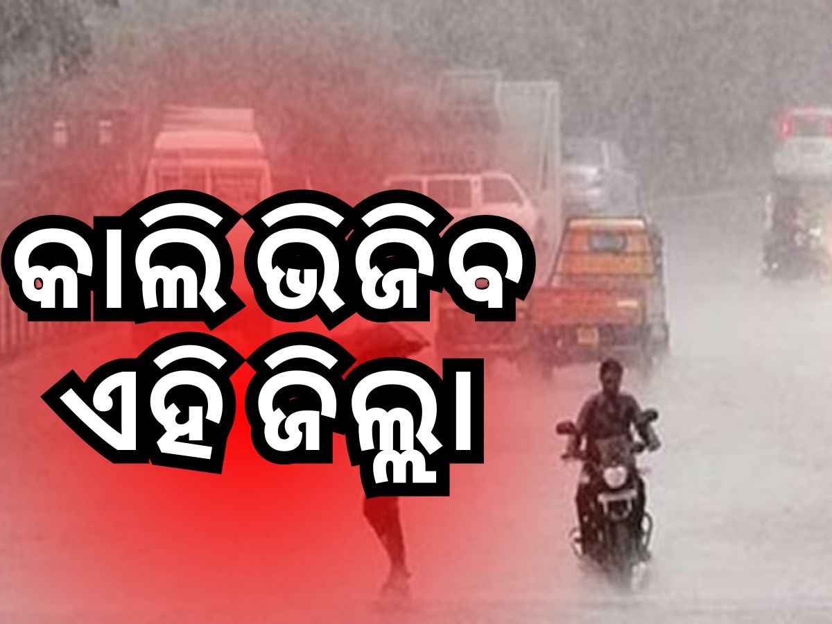 Weather Update: ୨ ଜିଲ୍ଲାରେ ଅତିପ୍ରବଳ, ୬ ଜିଲ୍ଲାରେ ପ୍ରବଳ ବର୍ଷା ସମ୍ଭାବନା