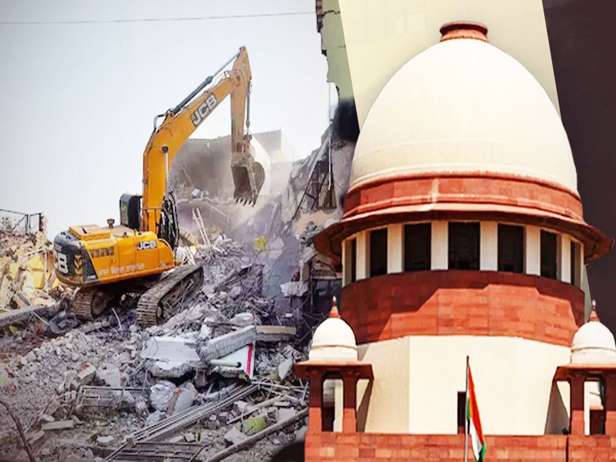 Supreme Court on Bulldozer Action: बुलडोजर एक्शन पर सुप्रीम कोर्ट सख्त, इस दिन तक लगी रोक, कहा- मेरी इजाजत...