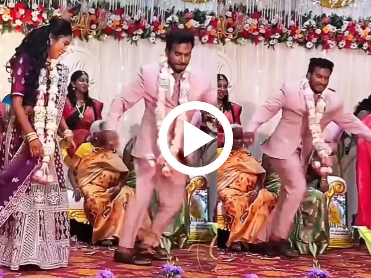 Wedding Video: दूल्हे का स्टेज पर ये कैसा बौखलापन? परिवार और दुल्हन के सामने ही कर दी ऐसी हरकत