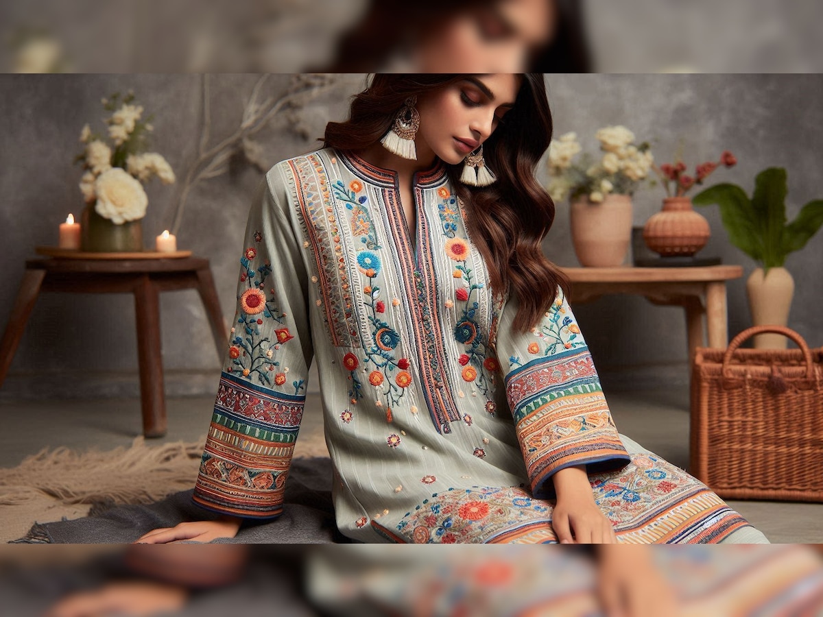 Kurta Set For Women: त्योहारों पर कुर्ते को अलग-अलग एक्सेसरीज के साथ कैसे स्टाइल करें