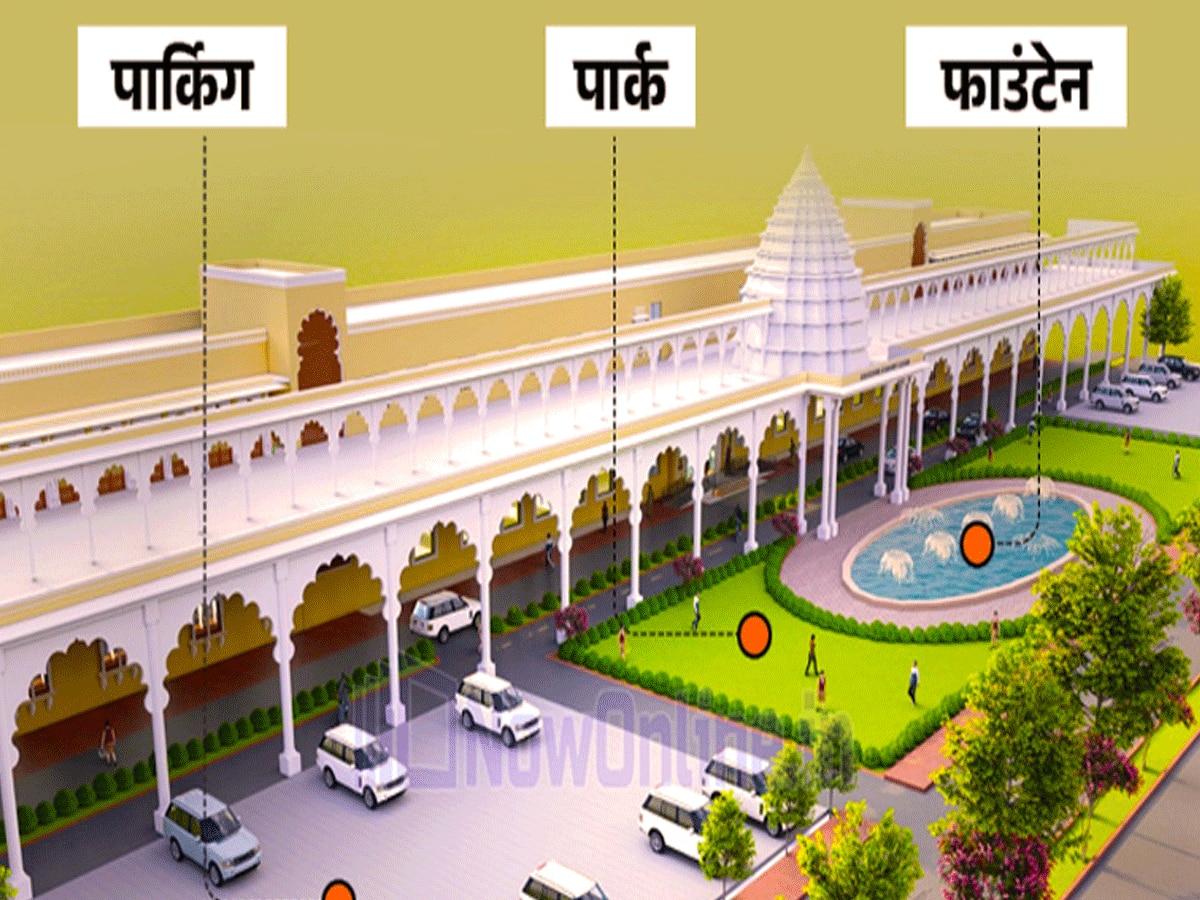 Ringas to Khatu train khatu shyam ji railway station model 