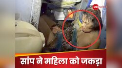 यह क्या! अजगर ने महिला को घर में बनाया बंधक, दो घंटे तक जूझती रही और फिर...