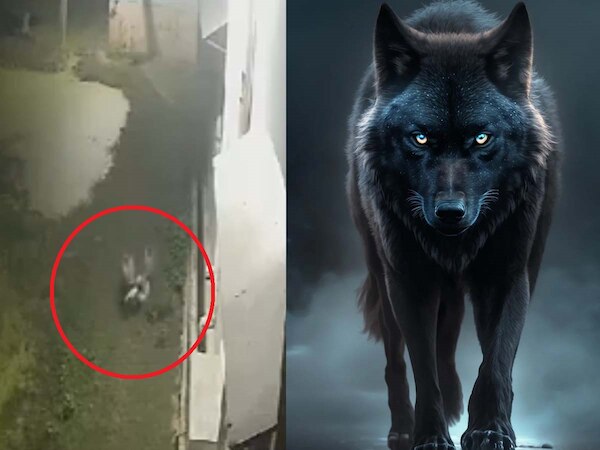 viral video wolf catch goat in bahraich uttar pradesh | Viral Video: एक ...
