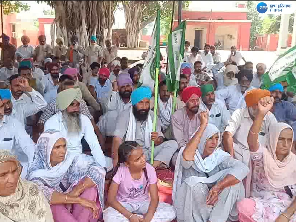 Mansa News: ਨਹਿਰੀ ਪਾਣੀ ਦੇ ਮੋਘੇ ਛੋਟੇ ਕਰਨ ਦੇ ਵਿਰੋਧ 'ਚ ਕਿਸਾਨਾਂ ਨੇ ਕੀਤਾ ਪ੍ਰਦਰਸ਼ਨ