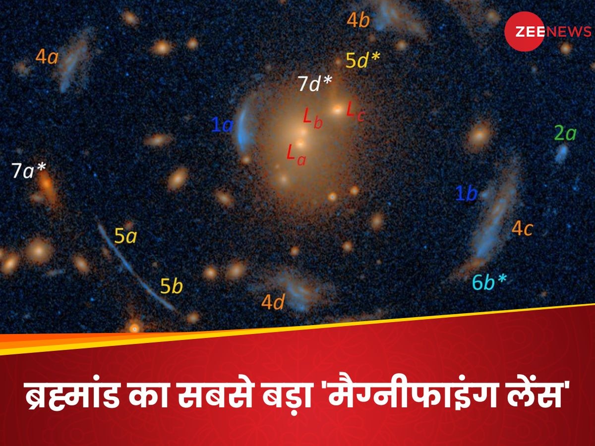 आइंस्टीन क्रॉस: ब्रह्मांड में मिला 'चमत्कारी' लेंस, जिससे झांकने पर डीप स्पेस बड़ा नजर आता है