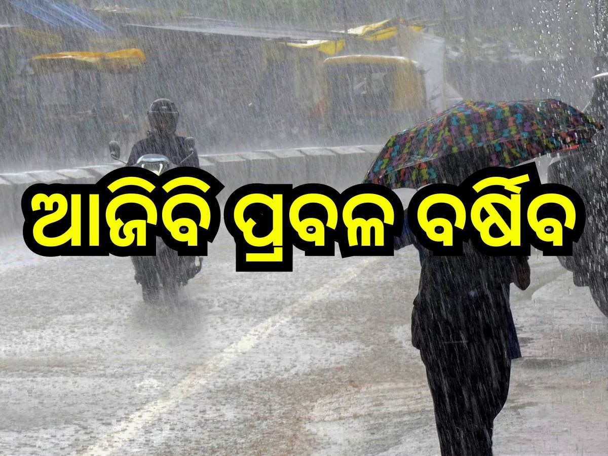 Weather Update: ଲଘୁଚାପ ପ୍ରଭାବରେ ଆଜି ୫ ଜିଲ୍ଲାରେ ପ୍ରବଳ ବର୍ଷା ସମ୍ଭାବନା