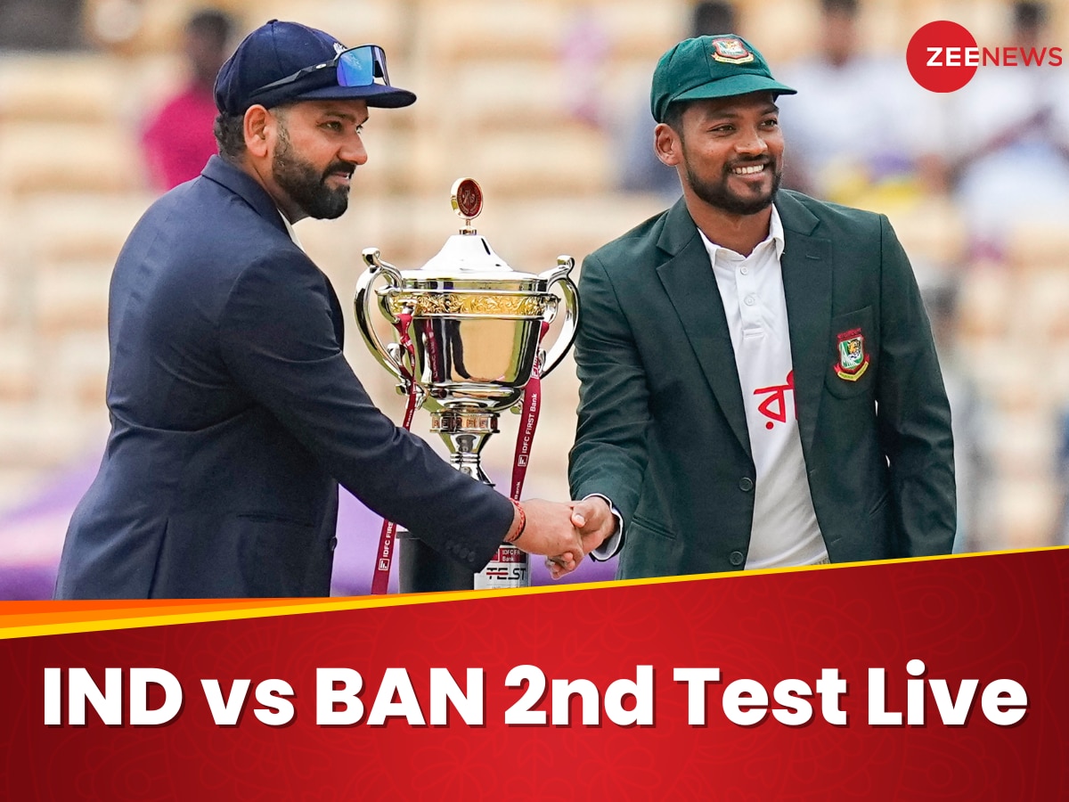 IND vs BAN 2nd Test, Day 2 Live: कानपुर टेस्ट के दूसरे दिन भी बारिश का खेला, देरी से शुरू होगा मैच