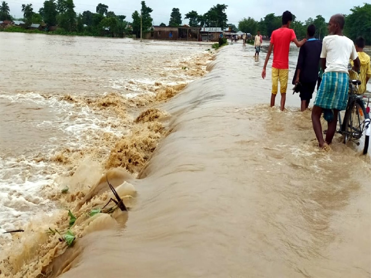 गंडक नदी में जलस्तर खतरनाक रूप लेने लगा तो लोगों की परेशानी बढ़ती चली गई. 