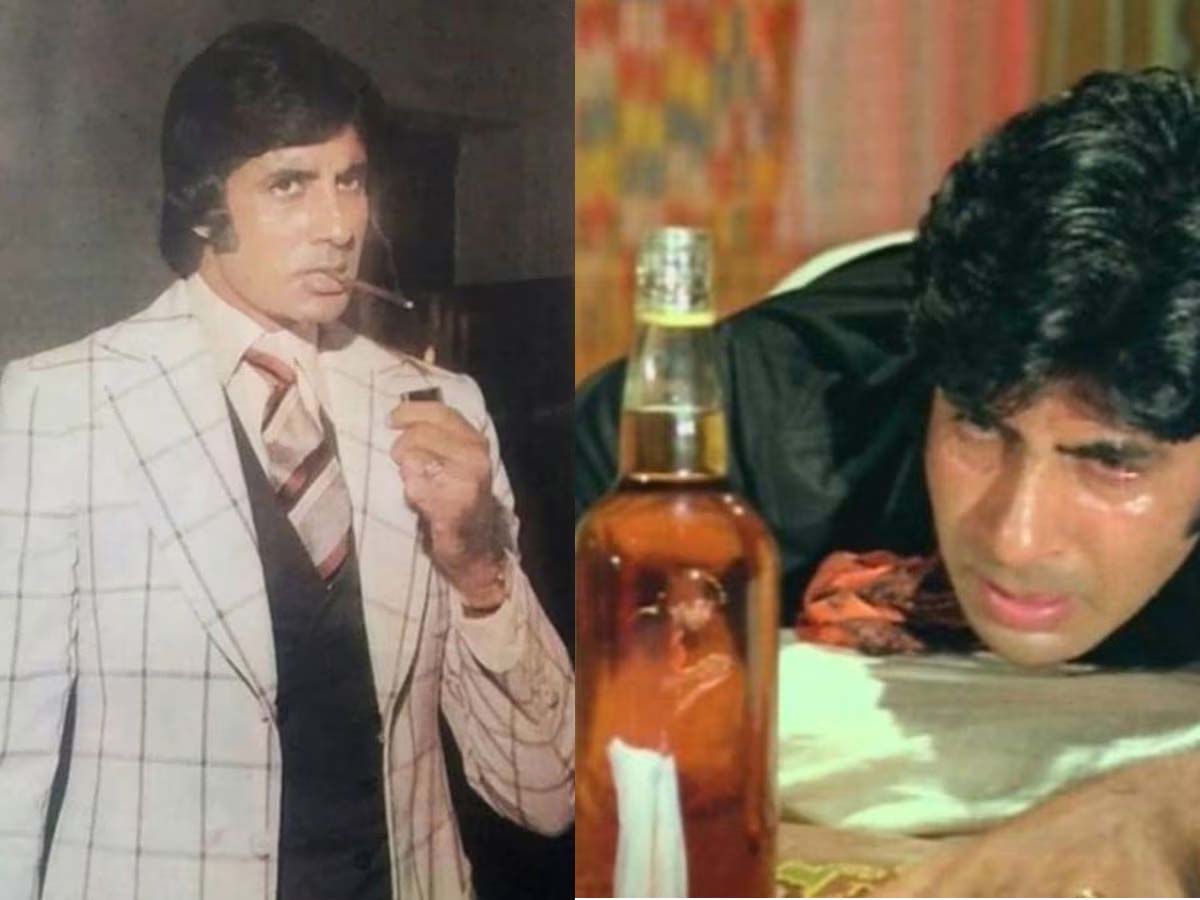 Amitabh Bachchan used to smoke 200 cigarettes in a day addicted to drinking alcohol