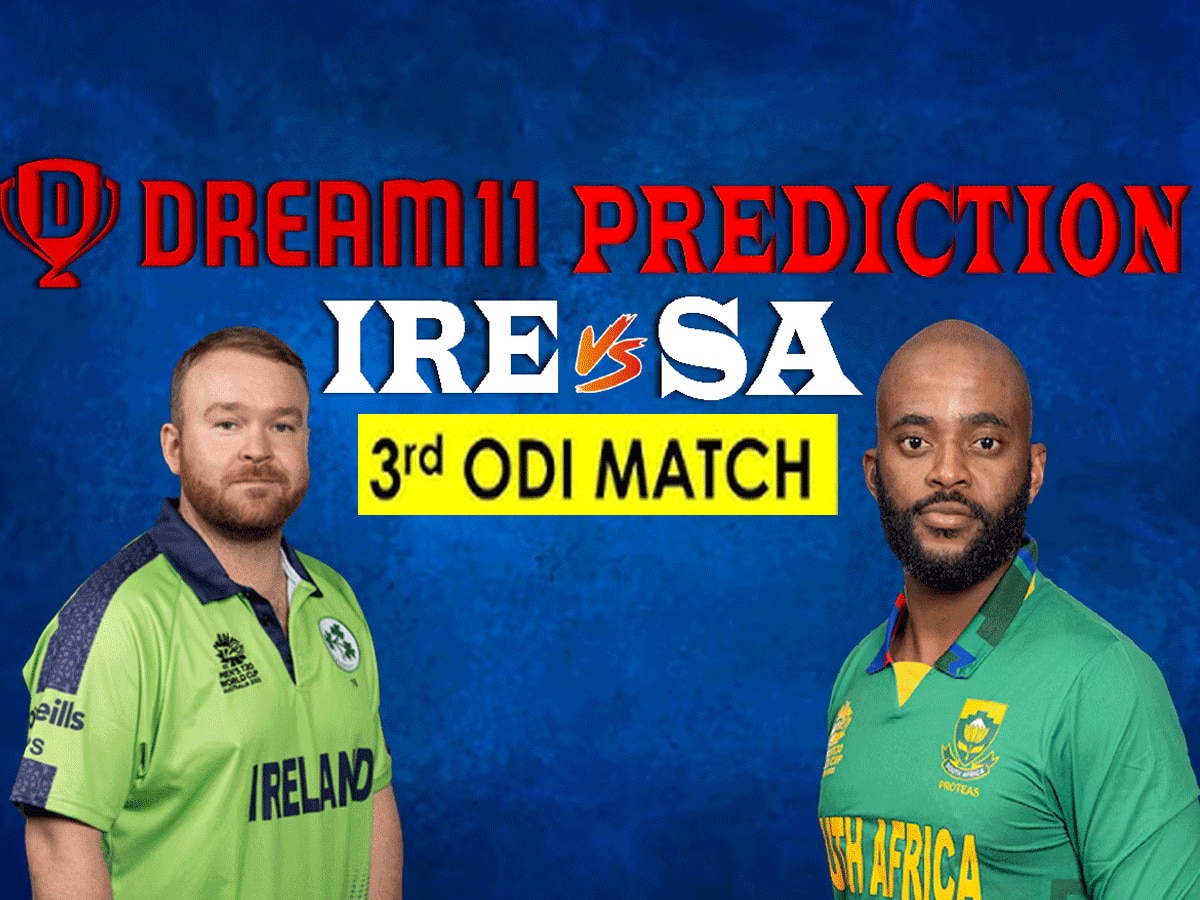 IRE vs SA Dream 11 Prediction: तीसरे ODI में ऐसे बनाएं ड्रीम11 टीम, जानें पिच रिपोर्ट और प्लेइंग इलेवन