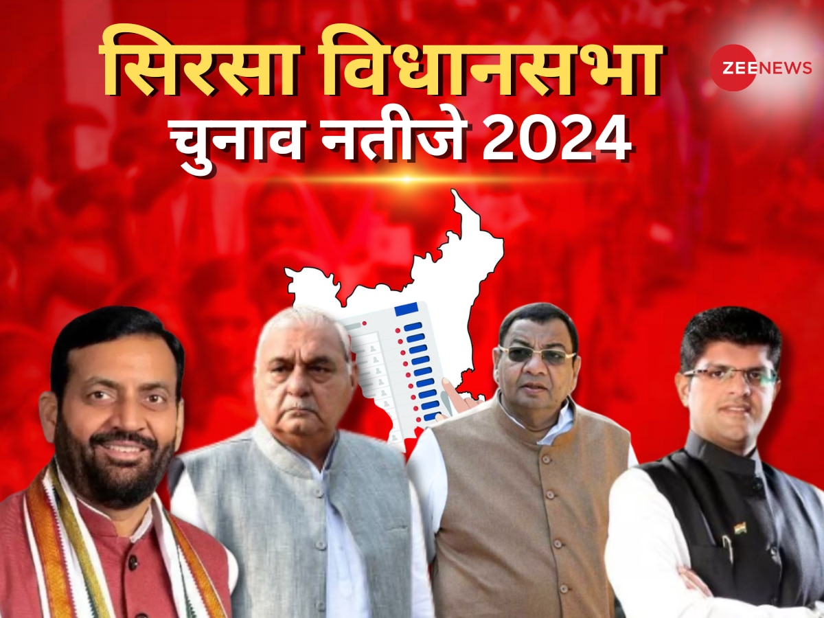 Sirsa Vidhan Sabha Chunav Result 2024: हरियाणा की 90 सीटों में से बस यहां नहीं उतरा BJP का कोई भी उम्मीदवार, अब ये पार्टी मार रही है बाजी?