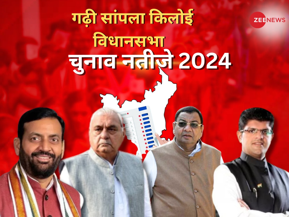 Garhi Sampla Kiloi Vidhan Sabha Chunav Result 2024: क्या इस बार भी गढ़ी सांपला किलोई से इतिहास रचेंगे भूपेंद्र हुड्डा या बीजेपी की मंजू के सिर सजेगा ताज? देखें विधानसभा चुनाव के नतीजे