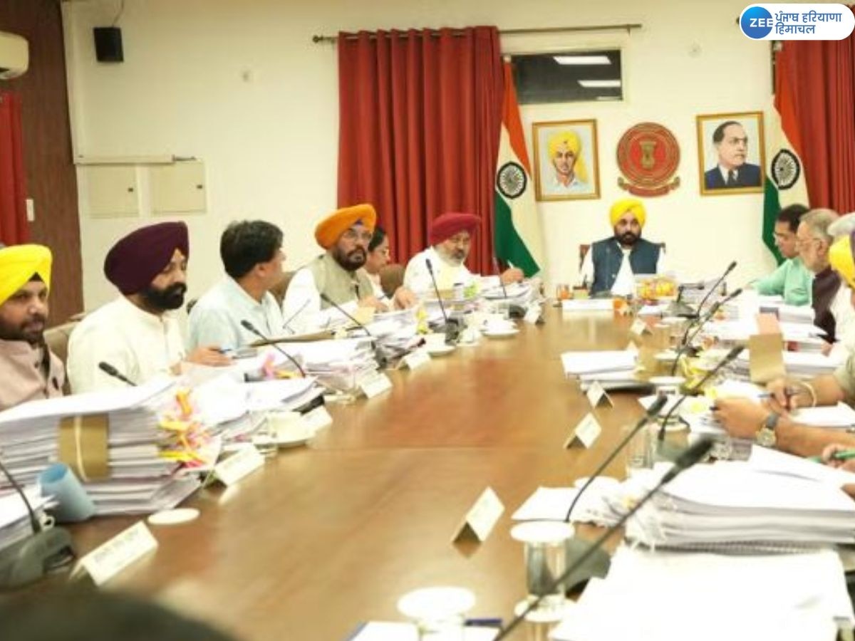 Punjab Cabinet Meeting: ਪੰਜਾਬ ਕੈਬਨਿਟ ਦੀ ਮੀਟਿੰਗ 'ਚ ਉੱਠੇ ਕਈ ਮੁੱਦੇ; ਜਾਣੋ ਕਿਹੜਿਆਂ ਉਤੇ ਲੱਗੀ ਮੋਹਰ