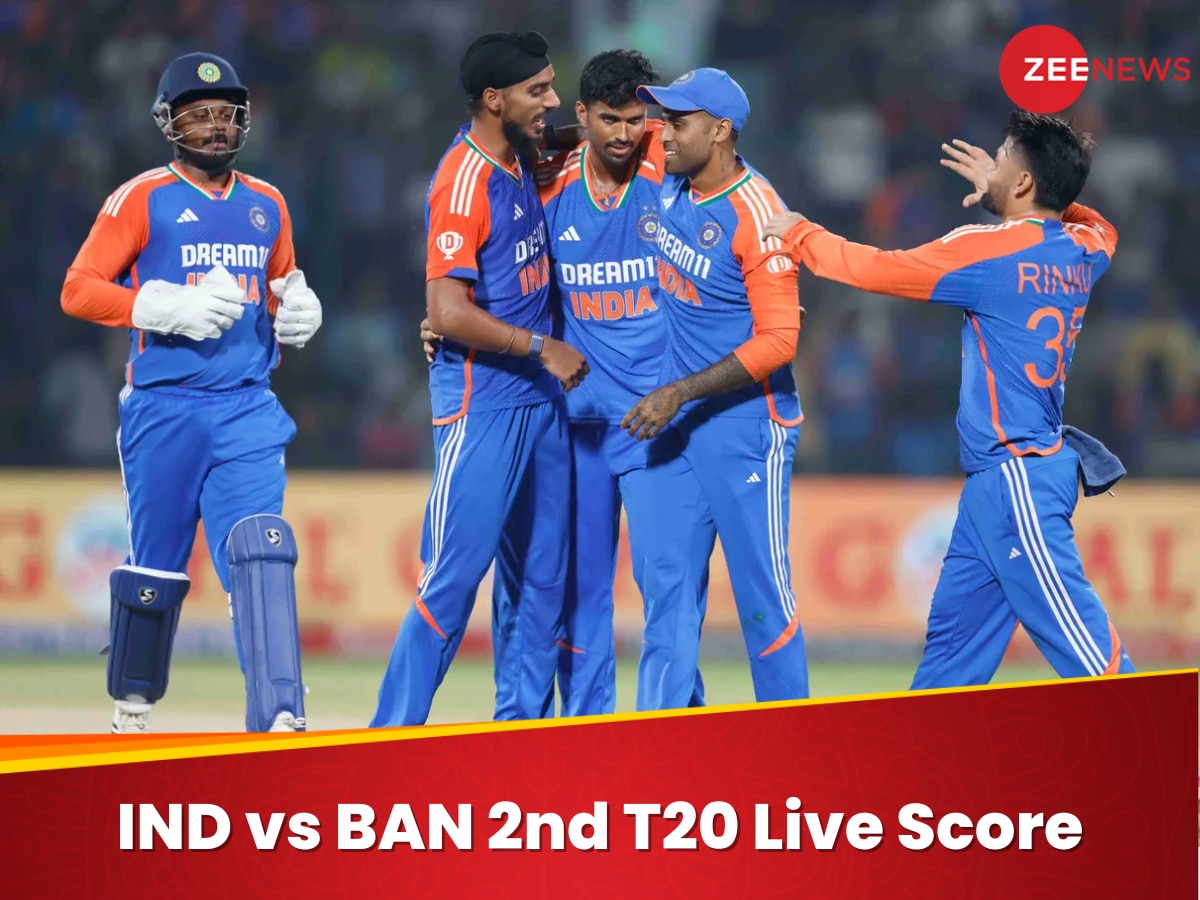 IND vs BAN 2nd T20 Live: ताश के पत्तों की तरह बिखरे बांग्लादेशी बल्लेबाज, जीत की दहलीज पर टीम इंडिया