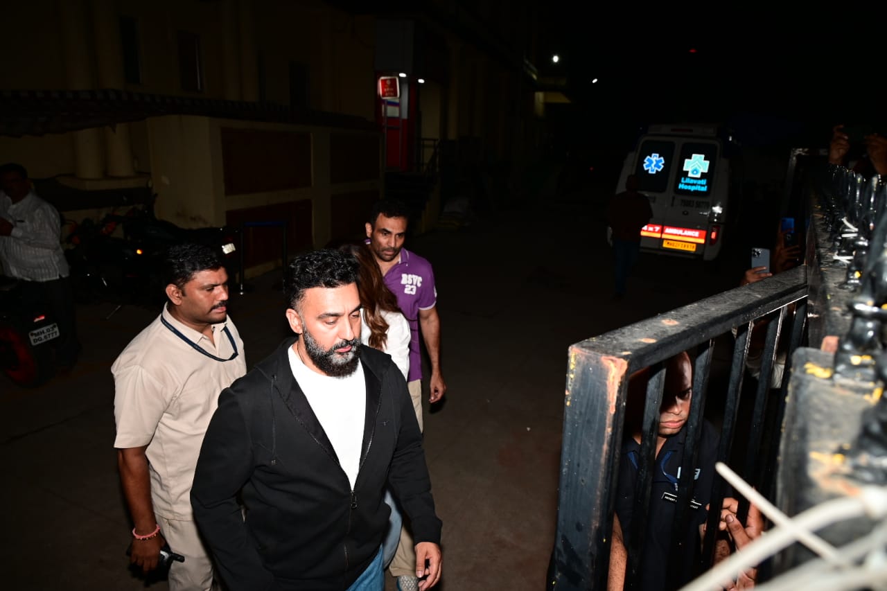 अस्पताल पहुंचे राज कुंद्रा