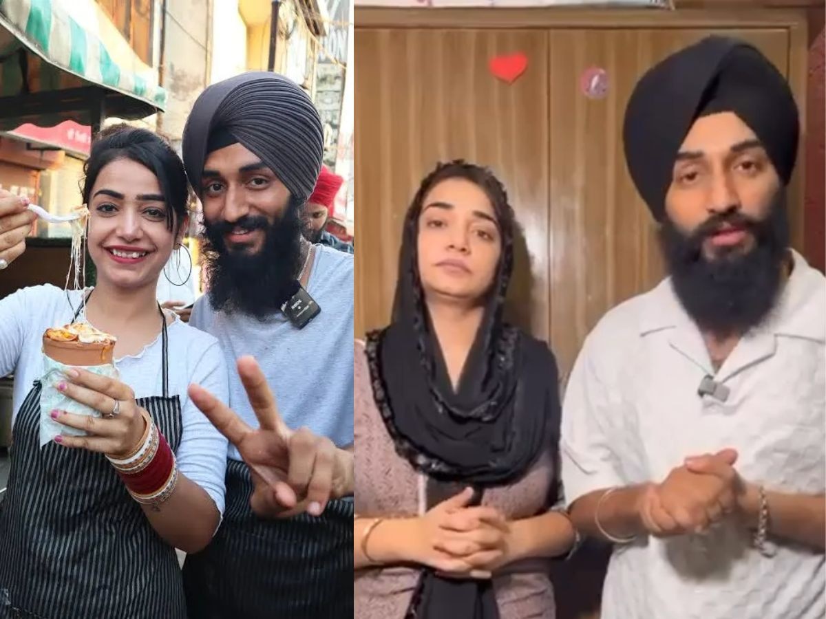 Kulhad Pizza couple: ਨਿਹੰਗ ਸਿੰਘ ਨਾਲ ਪਏ ਰੌਲੇ ਤੋਂ ਬਾਅਦ ਕੁੱਲ੍ਹੜ ਪੀਜ਼ਾ ਕਪਲ ਨੇ ਵੀਡੀਓ ਜਾਰੀ ਕਰ ਕਹੀ ਵੱਡੀ ਗੱਲ