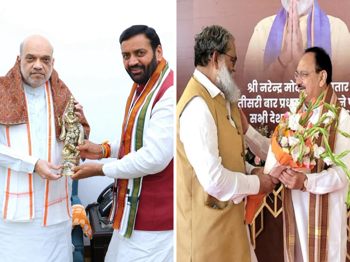 हरियाणा का सीएम चुनने का जिम्मा अमित शाह को, जेपी नड्डा से मिले अनिल विज, सियासी हलचल तेज