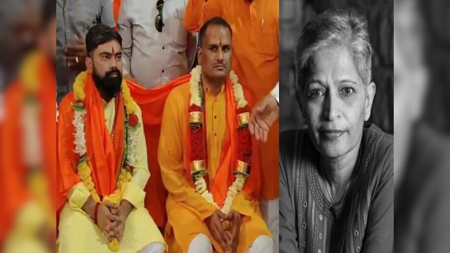 गौरी लंकेश के हत्यारों को मिली जमानत, फूल-मालाओं से किया गया मंदिर में स्वागत! 