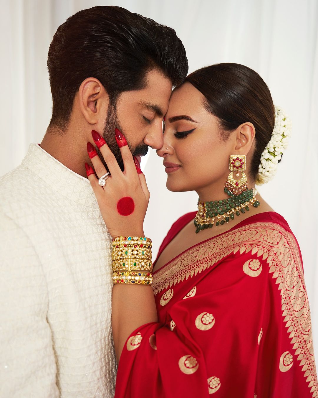 Sonakshi Sinha First Karwa Chauth after wedding