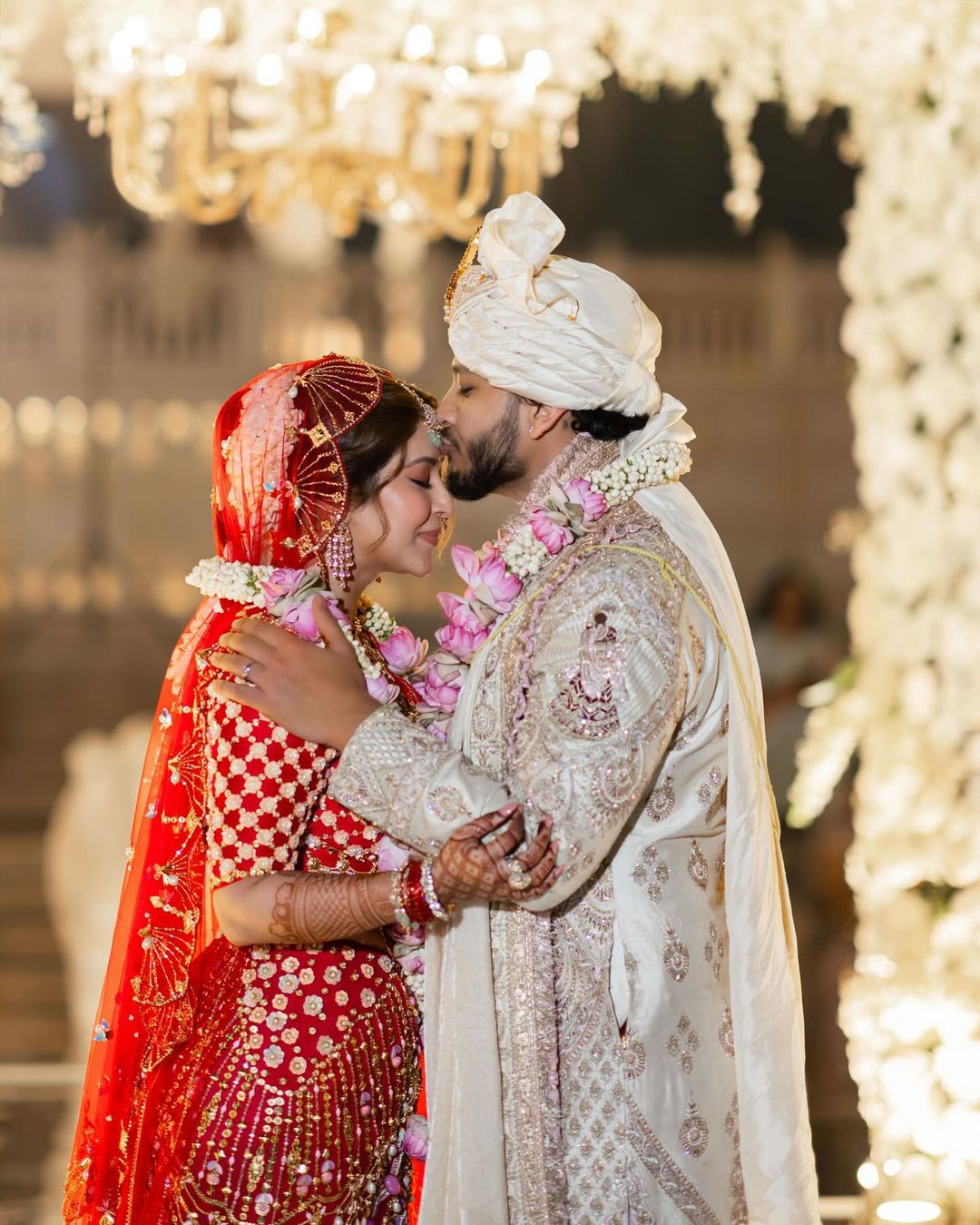 Tv Parvati Sonarika Bhadoria First Karwa Chauth after wedding