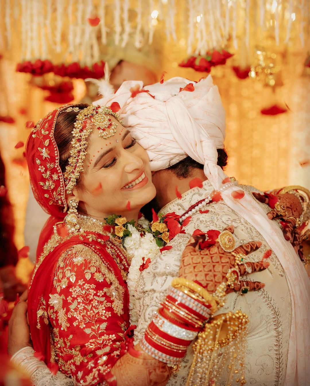 Arti Singh First Karwa Chauth after wedding