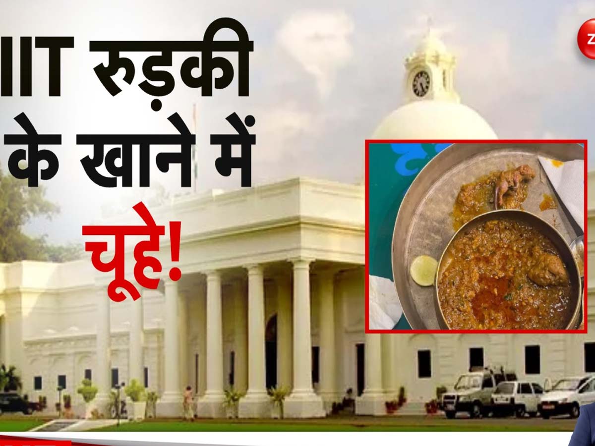 Rats Seen In The Food Of IIT Roorkee Mess Students Enraged IIT Roorkee ...