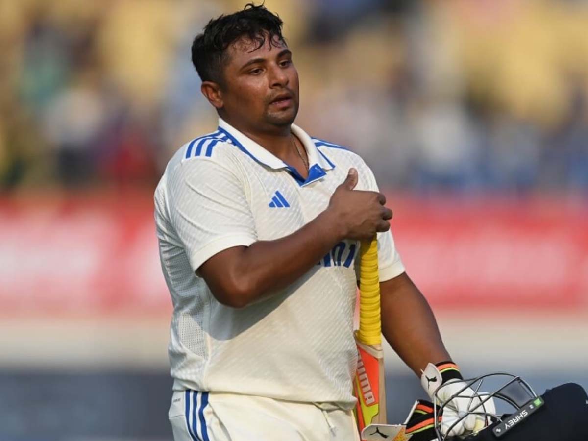 Sarfaraz Khan पर फिद हुए भारत के कोच; अंतर्राष्ट्रीय क्रिकेट को लेकर जताई ये उम्मीद Sarfaraz Khan पर फिद हुए भारत के कोच; अंतर्राष्ट्रीय क्रिकेट को लेकर जताई ये उम्मीद