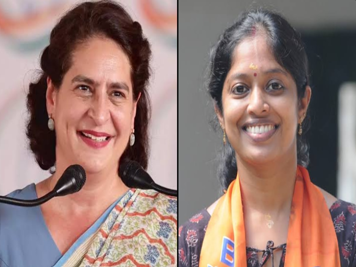 Navya Haridas vs Priyanka Gandhi