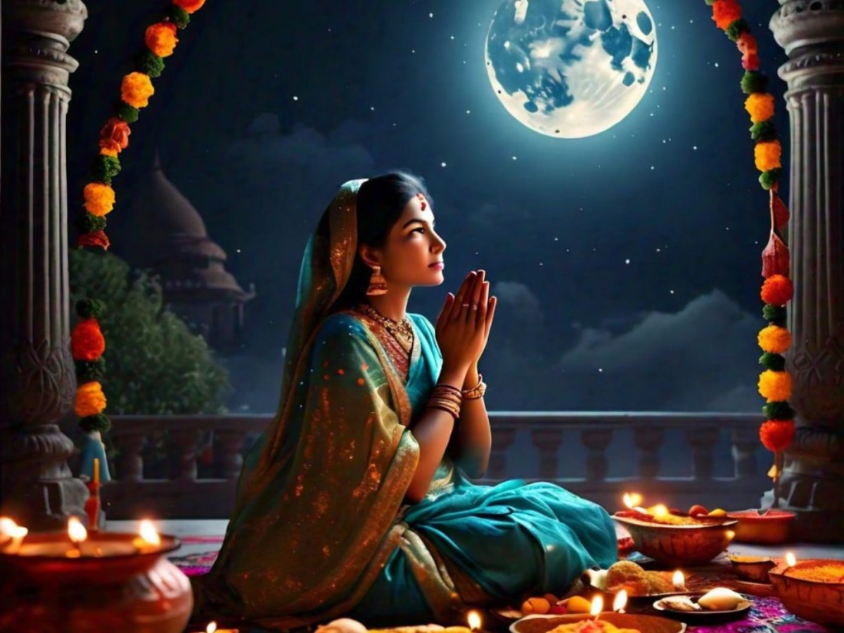 Karwa Chauth 2024: हैंडसम चांद को देख झूम उठीं महिलाएं, दीदार कर किया पानी ग्रहण